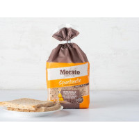 Pane da tramezzino integrale e di riso nero