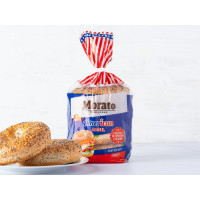 Pane per bagel al sesamo