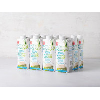 12 Acqua di cocco 100% naturale Equosolidale