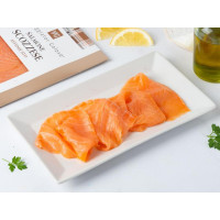Salmone scozzese affumicato a fetta lunga