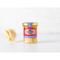 Filetti di branzino in olio di oliva