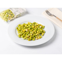 Soia edamame cotta al vapore, Cortilia