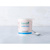 Panna cotta bianca, Cortilia