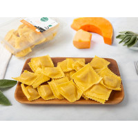 Ravioli alla zucca, Cortilia