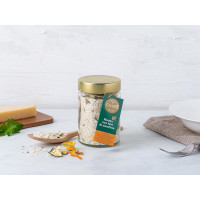 Risotto con fiori di zucchina, Cortilia