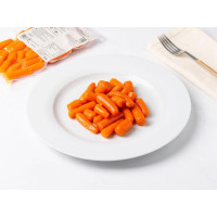 Carotine baby cotte al vapore, Cortilia