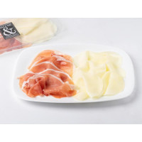 Prosciutto crudo e scamorza bianca