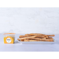 Kit hummus al curry e grissini