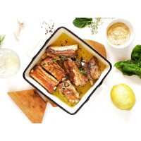 Kit costine di maiale marinate al forno