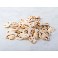 Funghi champignon tagliati