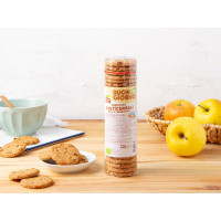 Biscotti multicereali con mela e cannella BIO