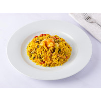 Paella ai frutti di mare