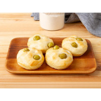 4 Focaccine alle olive con pasta madre BIO, Cortilia