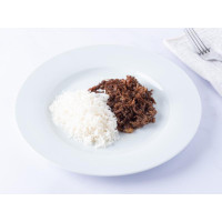 Brisket affumicato e riso basmati