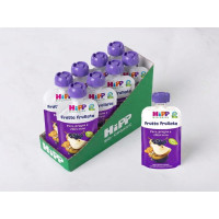 8 Frutta frullata pera, prugna e ribes nero BIO