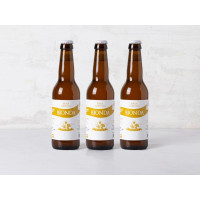 3 Birra bionda non filtrata