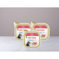3 Vaschette per gatti sterilizzati al prosciutto