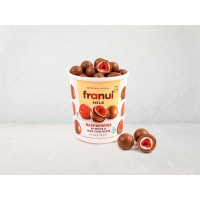 Franuì lamponi surgelati ricoperti di cioccolato bianco e cioccolato al latte