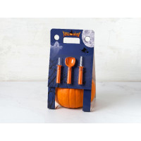 Zucca Halloween con kit per intaglio