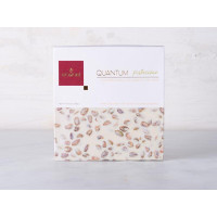 Cioccolato bianco con pistacchi salati