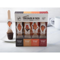 4 Cioccolata calda assortita in confezione regalo BIO