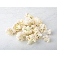 Rosette di cavolfiore bianco