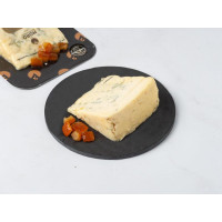 Fior d'Arancio erborinato al passito con arancia candita