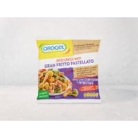Gran fritto di verdure pastellate surgelate