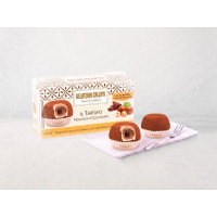 Tartufo gelato di Pizzo nocciola e cioccolato