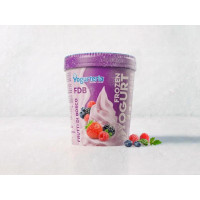 Yogurt gelato ai frutti di bosco senza lattosio