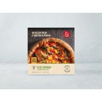 Pizza surgelata con verdure grigliate