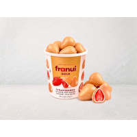 Franuì fragole surgelate ricoperte di cioccolato bianco e caramello