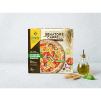 Pizza bianca integrale surgelata con verdure grigliate