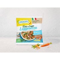Zuppa leggerezza con verdure e cereali integrali surgelata