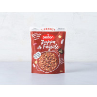 Zuppa pronta di fagioli con pasta