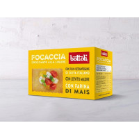 Focaccia croccante alla ligure con mais