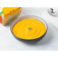 Vellutata con zucca e fagiolini cannellini