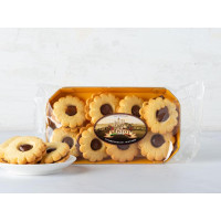 Occhi di bue con crema alla nocciola