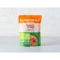 Mix di ceci, orzo, farro, riso rosso e piselli
