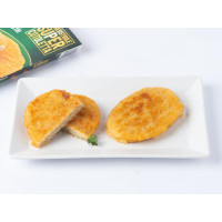 Super Cotoletta con spinaci vegetale