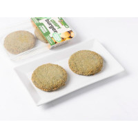 Burger vegetali di spinaci e patate