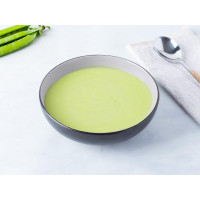 Crema di piselli e limone