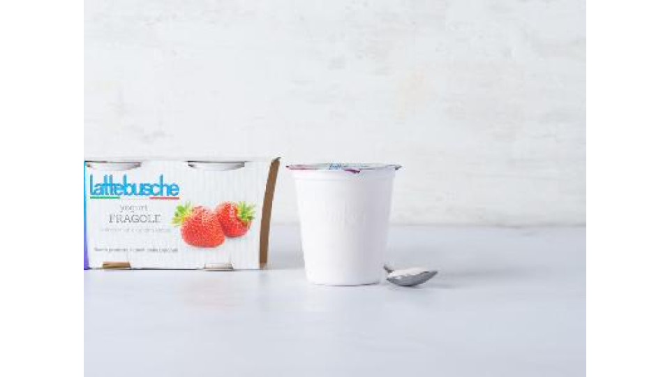Yogurt intero alla fragola