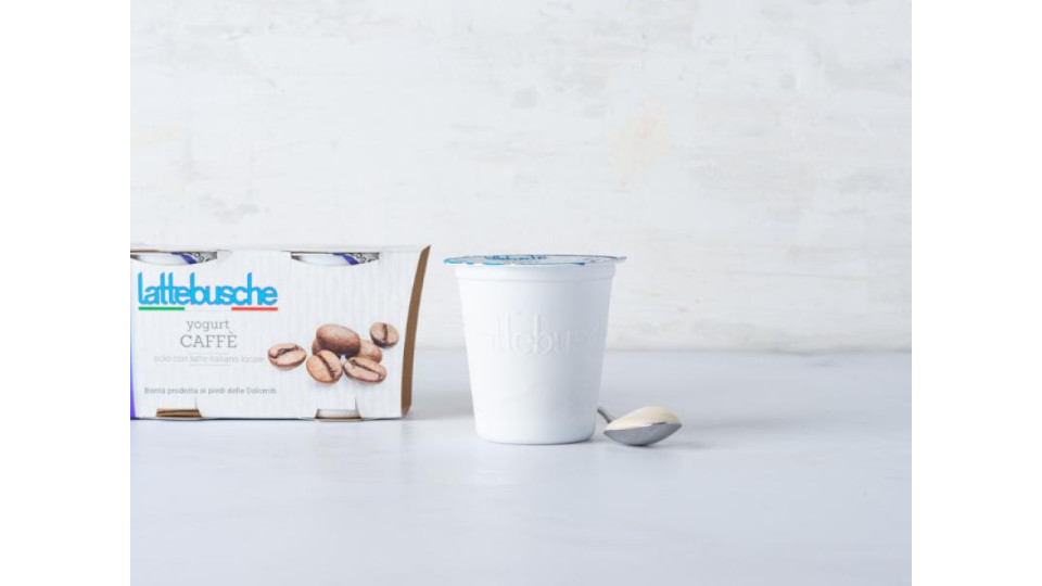 Yogurt intero al caffè