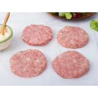 4 burger di pollo rurale piemontese con formaggio