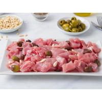 Bocconcini di coniglio alla ligure