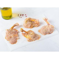 Alette di pollo a ombrello panate