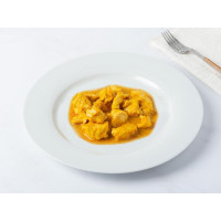 Pollo al curry con verdure