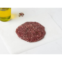 Hamburger di bufalo con scaglie di tartufo nero
