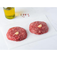 Hamburger di bovino ripieni di caciocavallo